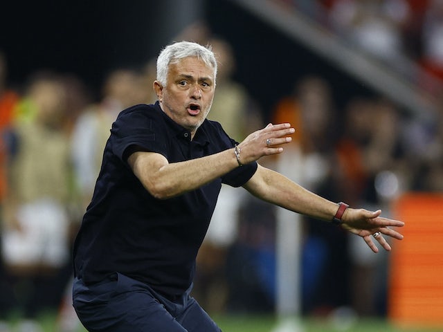 L'ancien entraîneur-chef de la Roma, José Mourinho, le 31 mai 2023