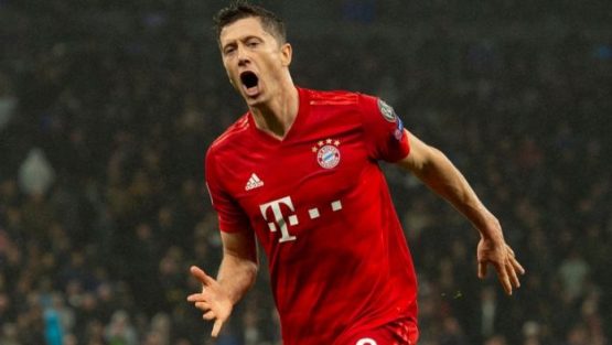 Robert Lewandowski a marqué 30 buts à élimination directe en UCL
