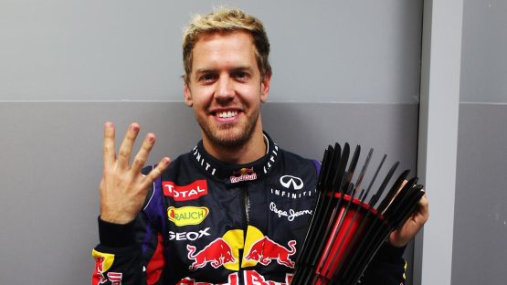 Sebastian Vettel a remporté 4 championnats des pilotes de F1