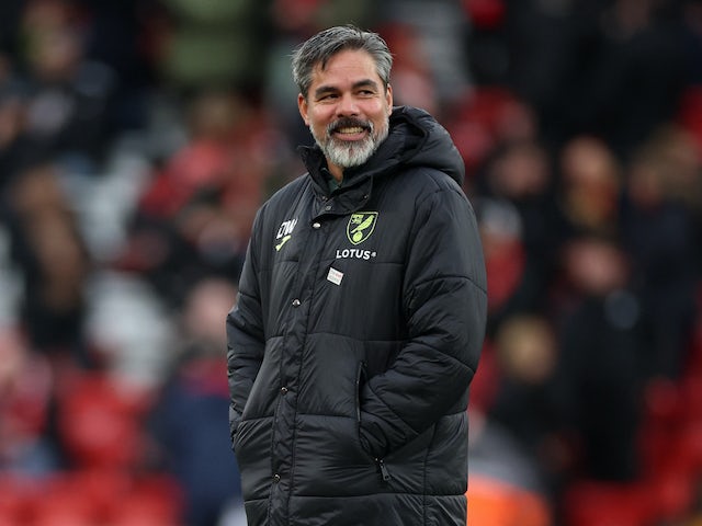 David Wagner, manager de Norwich City, avant le match du 28 janvier 2024
