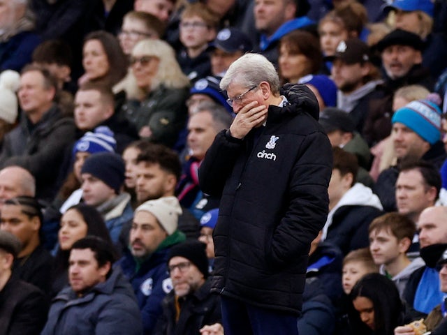 Roy Hodgson, directeur du Crystal Palace, photographié le 3 février 2024