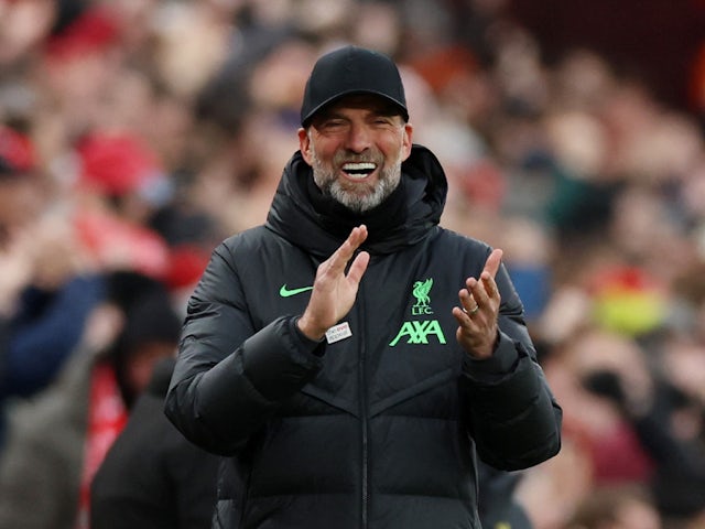 Jurgen Klopp, manager de Liverpool, photographié le 28 janvier 2024