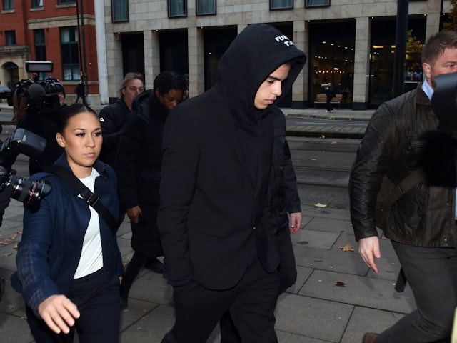 Mason Greenwood arrive au tribunal en novembre 2022