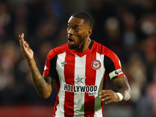 L'attaquant de Brentford Ivan Toney le 20 janvier 2024