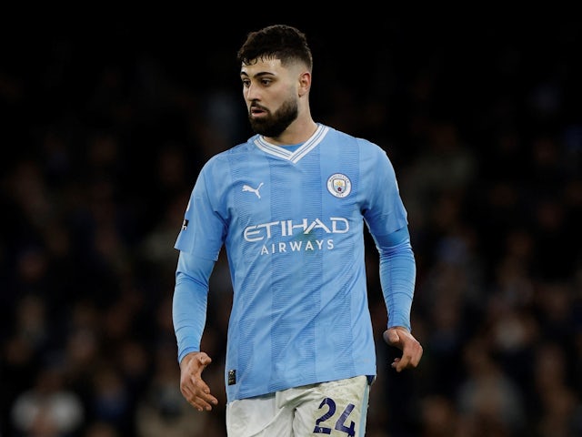 Josko Gvardiol de Manchester City photographié le 16 décembre 2023