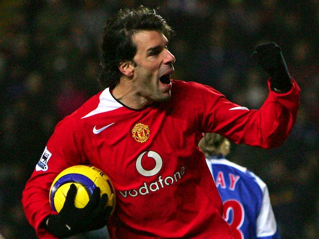 Ruud van Nistelrooy pour Manchester United