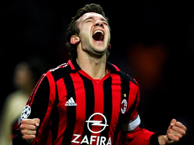 Andriy Shevchenko photographié pour l'AC Milan en 2006