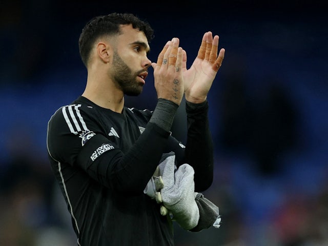 Le gardien d'Arsenal David Raya photographié le 17 septembre 2023