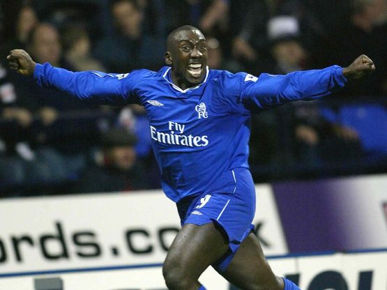 Hasselbaink Hasselbaink a le plus d'implications dans les buts lors de sa première saison pour Chelsea