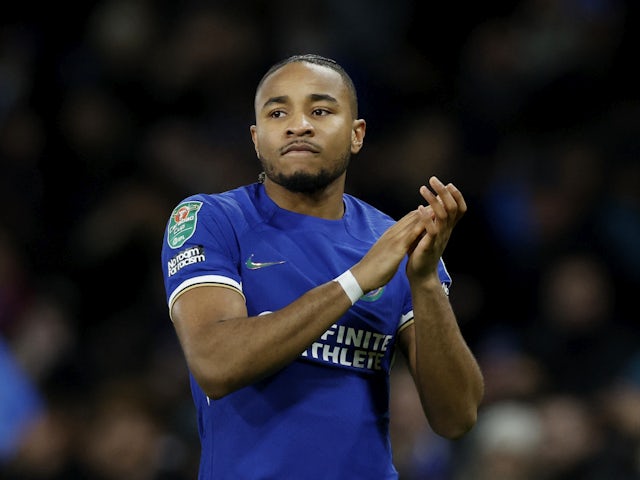 Christopher Nkunku de Chelsea le 19 décembre 2023