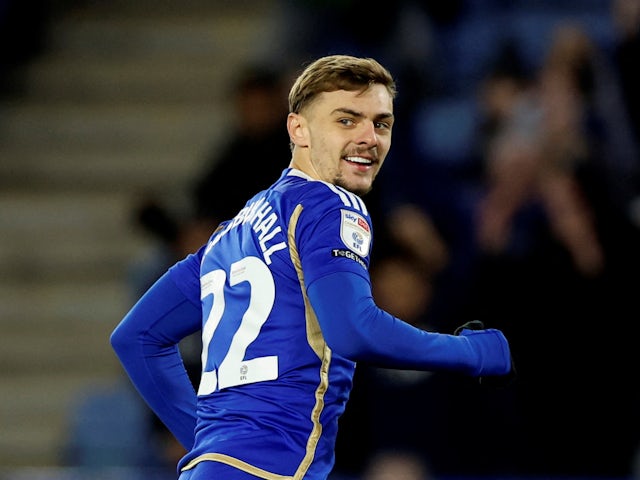 Kiernan Dewsbury-Hall de Leicester City le 30 janvier 2024