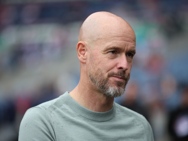Le manager de Manchester United, Erik ten Hag, avant le match du 20 juillet 2024