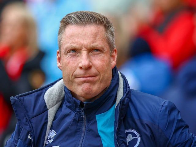Le manager de Millwall, Neil Harris, photographié en avril 2024 (IMAGO)