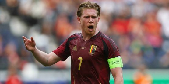 Le capitaine belge De Bruyne La Belgique est 6ème au classement FIFA