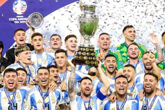 L'Argentine remporte la Copa America 2024 L'Argentine est en tête du classement mondial masculin de la FIFA