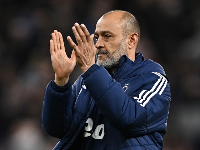 Le manager de Nottingham Forest, Nuno Espirito Santo, semble déprimé après le match du 7 avril 2024