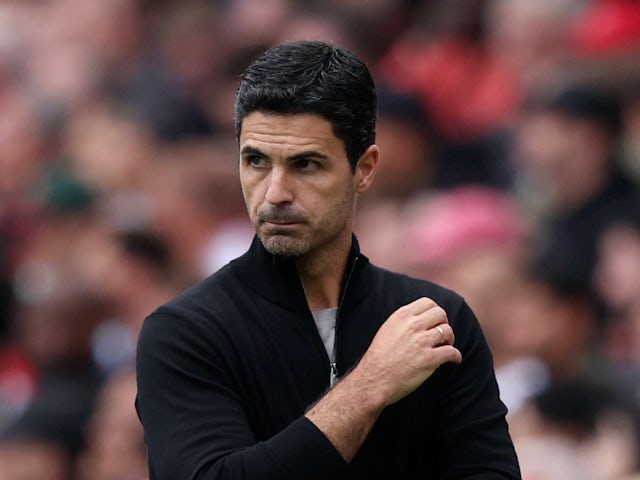 Le manager d'Arsenal Mikel Arteta photographié le 31 août 2024