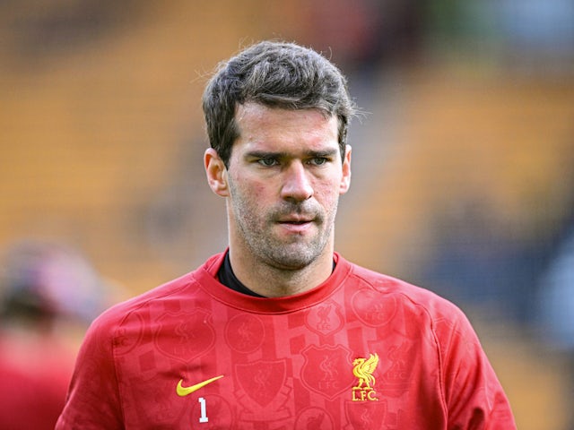 Alisson Becker de Liverpool photographié le 28 septembre 2024