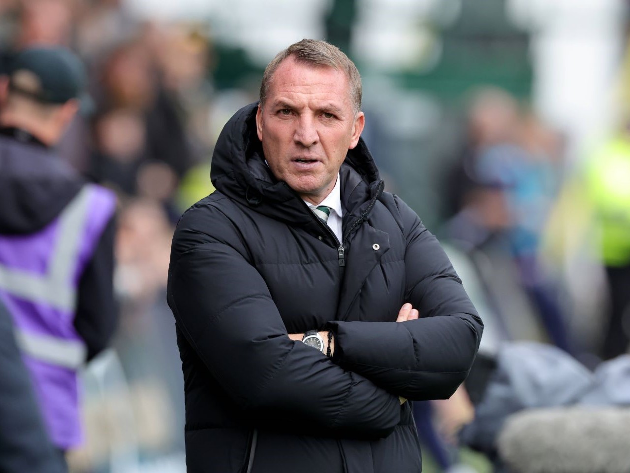 Celtic manager Brendan Rodgers during his side