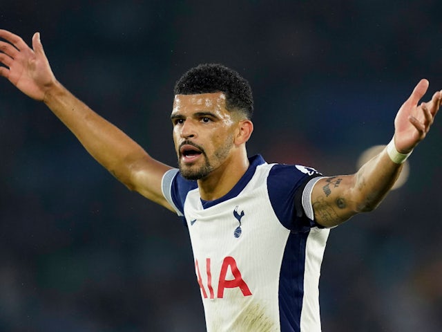 Dominic Solanke de Tottenham Hotspur photographié le 20 août 2024