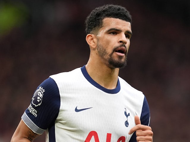 Dominic Solanke de Tottenham Hotspur photographié le 29 septembre 2024