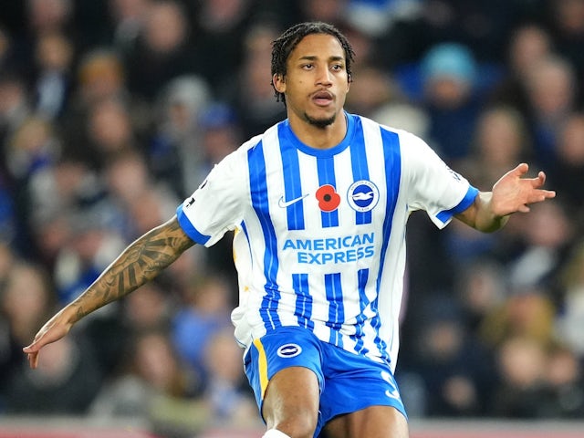 Joao Pedro de Brighton & Hove Albion le 9 novembre 2024