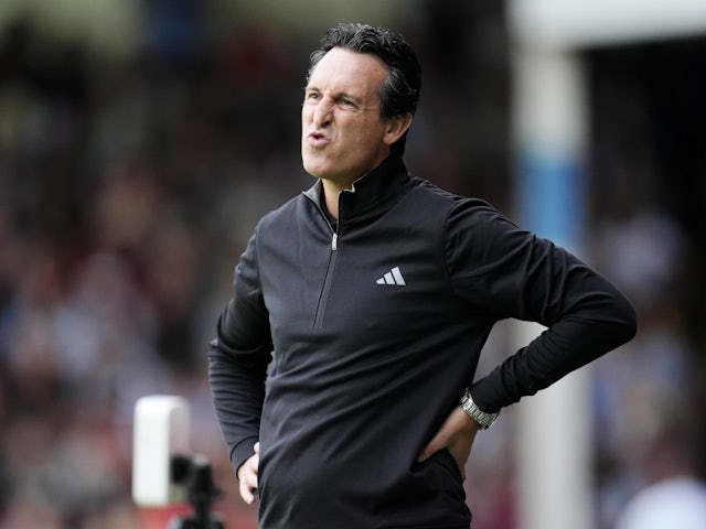 Le manager d'Aston Villa, Unai Emery, en août 2024.