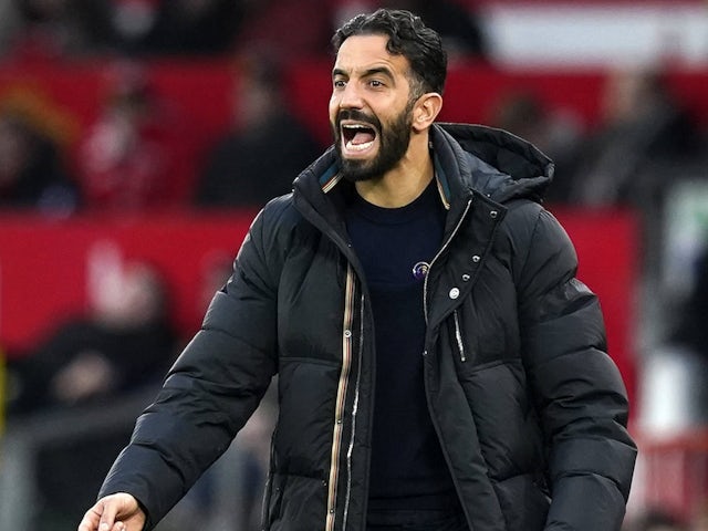L'entraîneur-chef de Manchester United, Ruben Amorim, le 1er décembre 2024