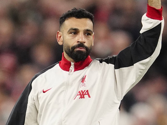 Mohamed Salah de Liverpool photographié le 1er décembre 2024