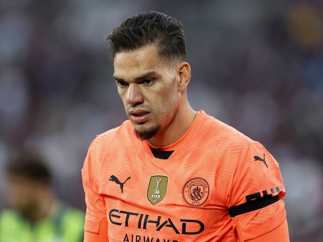 Le gardien de Manchester City, Ederson, photographié le 31 août 2024.