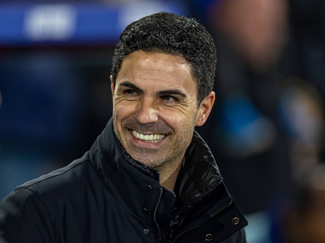 Mikel Arteta, manager d'Arsenal, photographié le 21 décembre 2024