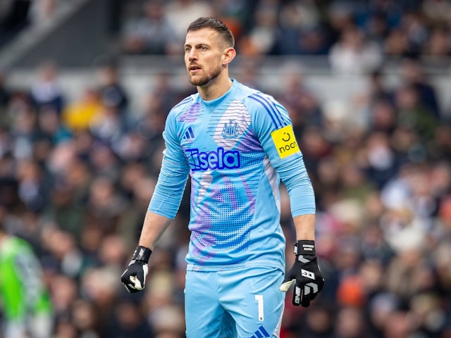 Le gardien de Newcastle United Martin Dubravka le 4 janvier 2025 Le gardien de Newcastle United Martin Dubravka le 4 janvier 2025
