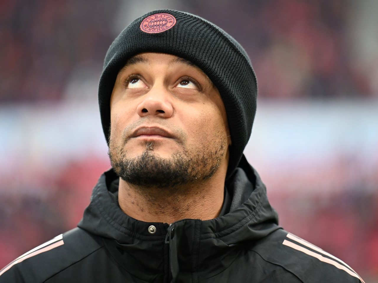 Manager of Bayern Munich Vincent Kompany during his side