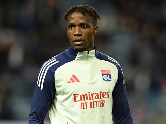 Wilfried Zaha de Lyon le 3 octobre 2024 Wilfried Zaha de Lyon le 3 octobre 2024