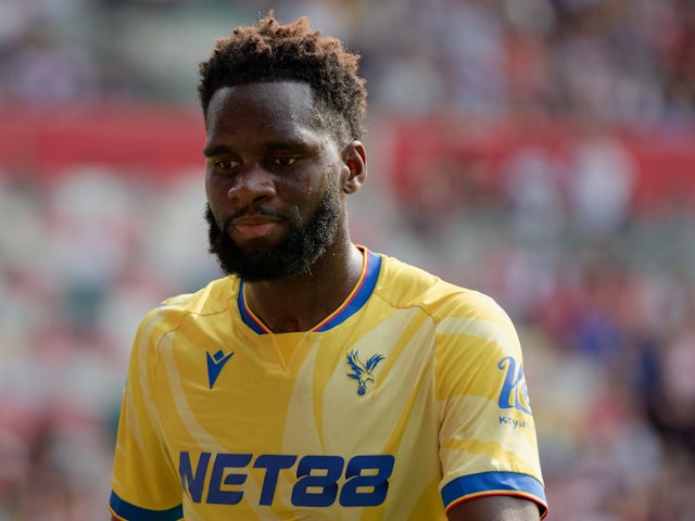 Odsonne Edouard du Crystal Palace photographié le 18 août 2024