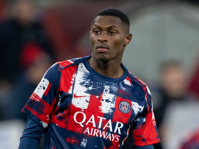 Nuno Mendes du Paris Saint-Germain le 10 décembre 2024