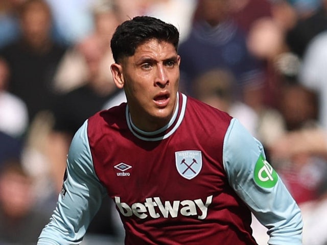 Edson Alvarez de West Ham United le 21 septembre 2024