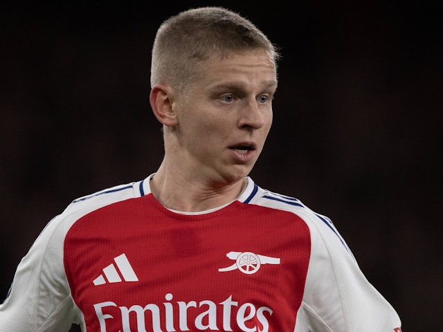 Oleksandr Zinchenko d'Arsenal illustré le 4 décembre 2024
