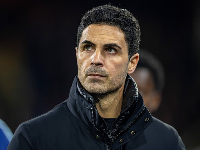 Mikel Arteta, manager d'Arsenal, photographié le 21 décembre 2024