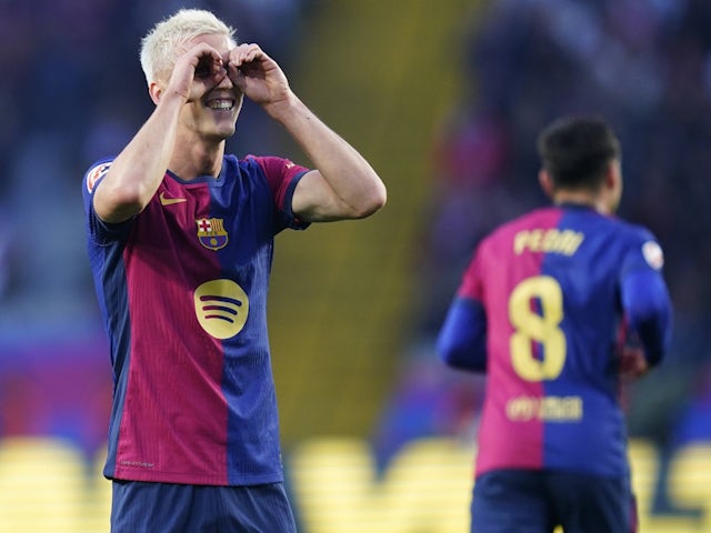 Dani Olmo de Barcelone le 3 novembre 2024