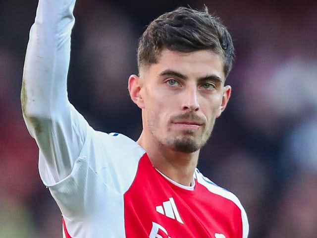 Kai Havertz d'Arsenal photographié le 5 octobre 2024