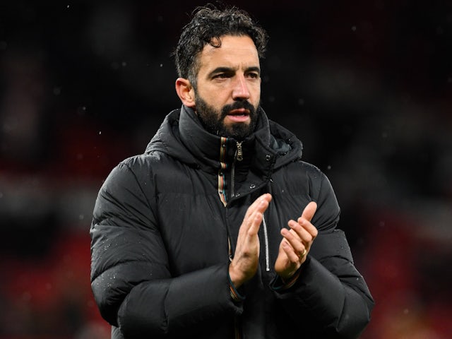 Ruben Amorim, manager de Manchester United, le 7 décembre 2024