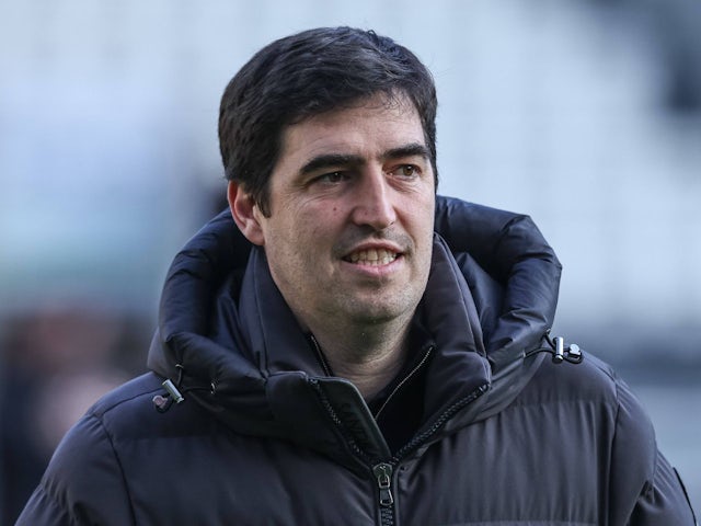 L'entraîneur-chef de Bournemouth, Andoni Iraola, le 18 janvier 2025