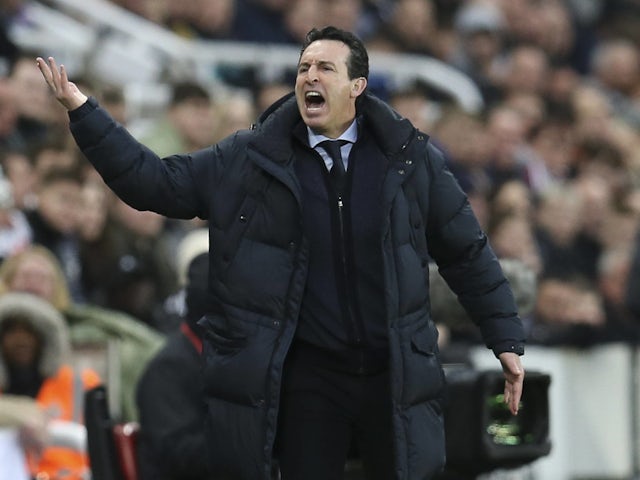 L'entraîneur-chef d'Aston Villa, Unai Emery, en décembre 2024.