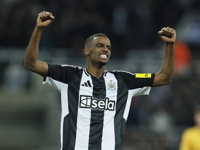 Alexander Isak de Newcastle United le 15 janvier 2025 Alexander Isak de Newcastle United le 15 janvier 2025