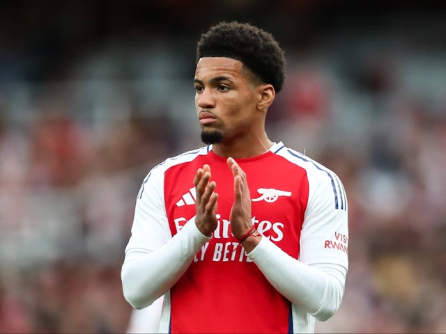 Ethan Nwaneri d'Arsenal illustré en août 2024