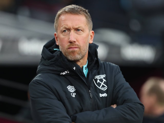 Graham Potter de West Ham United le 18 janvier 2025