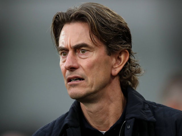 L'entraîneur-chef de Brentford Thomas Frank le 26 octobre 2024