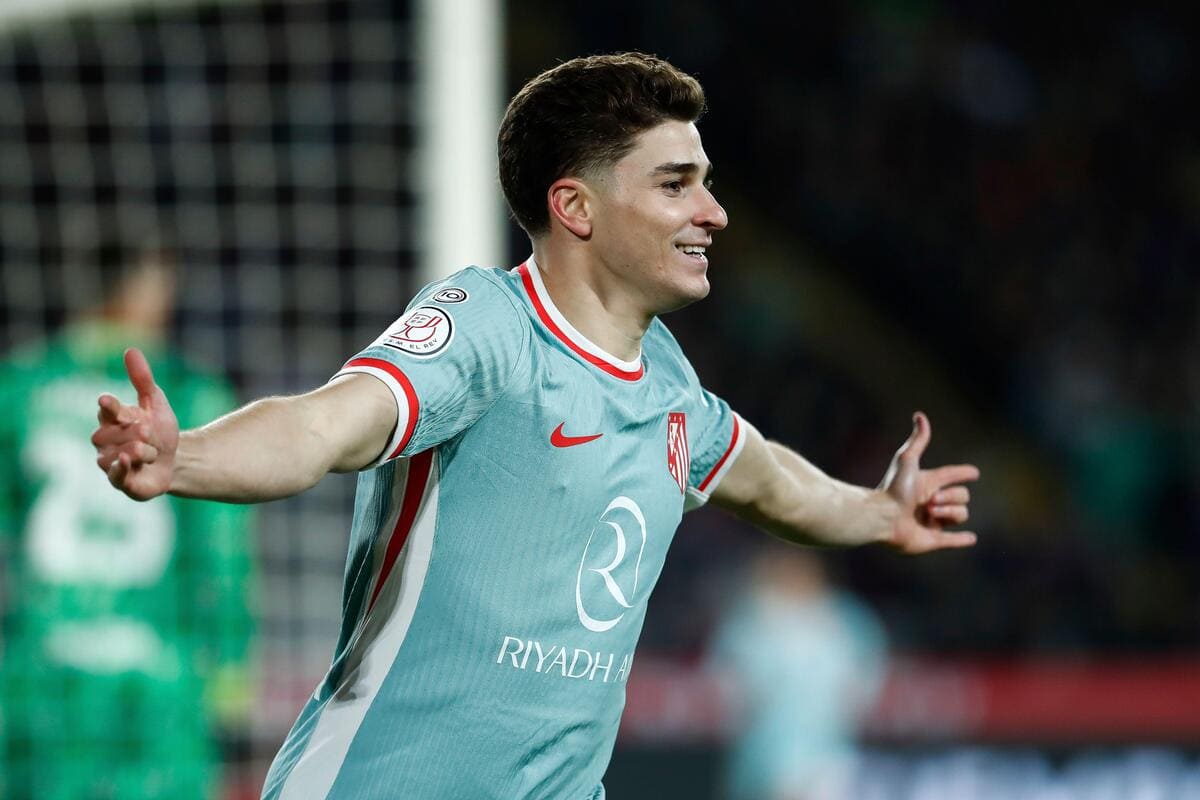 Julian Alvarez of Atletico Madrid