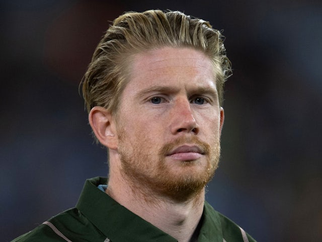 Kevin de Bruyne de Manchester City le 18 septembre 2024